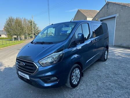 FORD TRANSIT CUSTOM 2.0 Transit Custom Limited Van 280 L1 2.0L EcoBlue 130PS FWD 6 Speed Manual